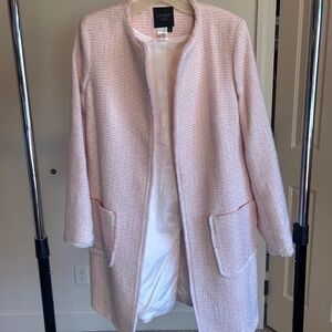 Pink Tweed Blazer Jacket by Helene Berman London